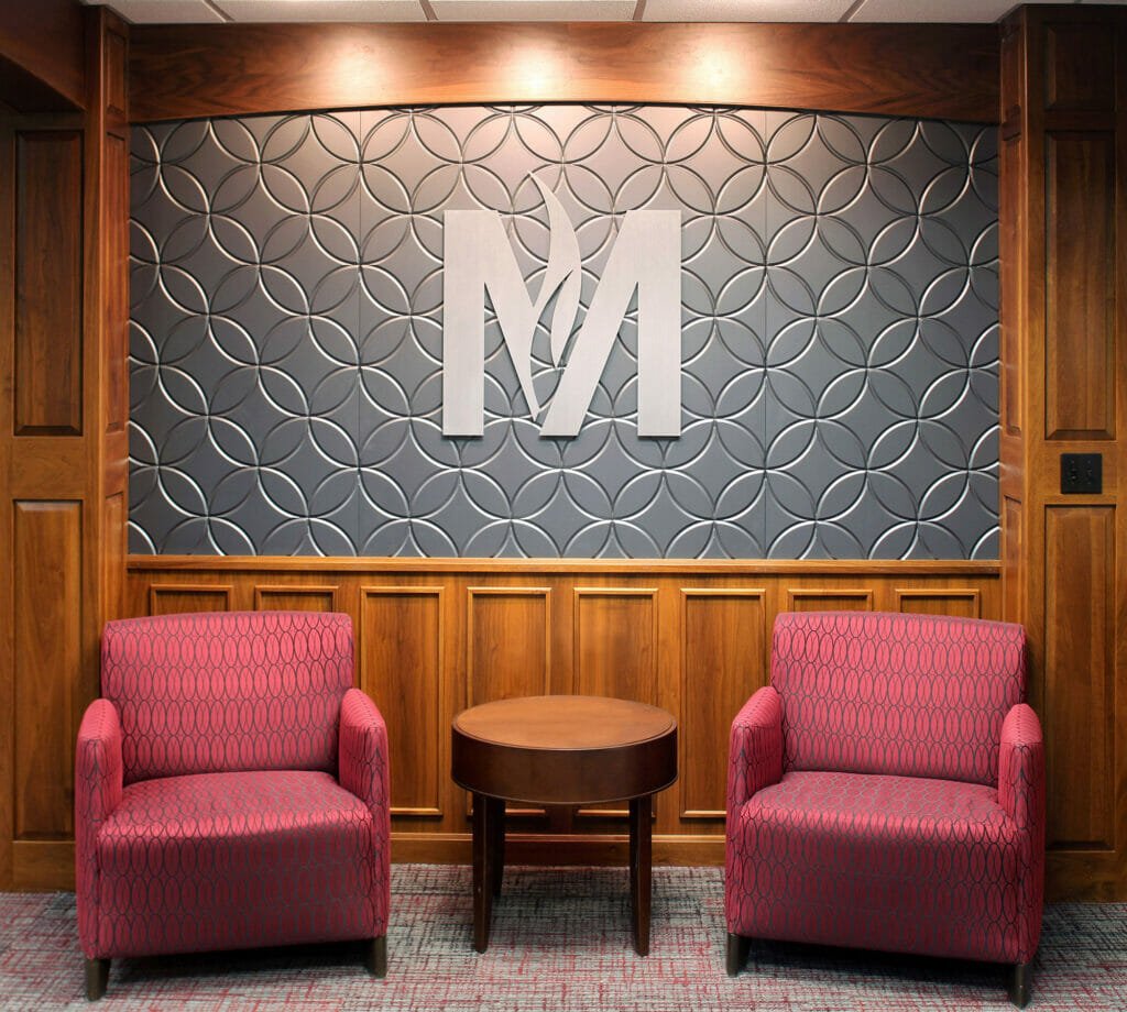 MSUM Owens Hall Lobby & President's Office - Foss Architecture & Interiors
